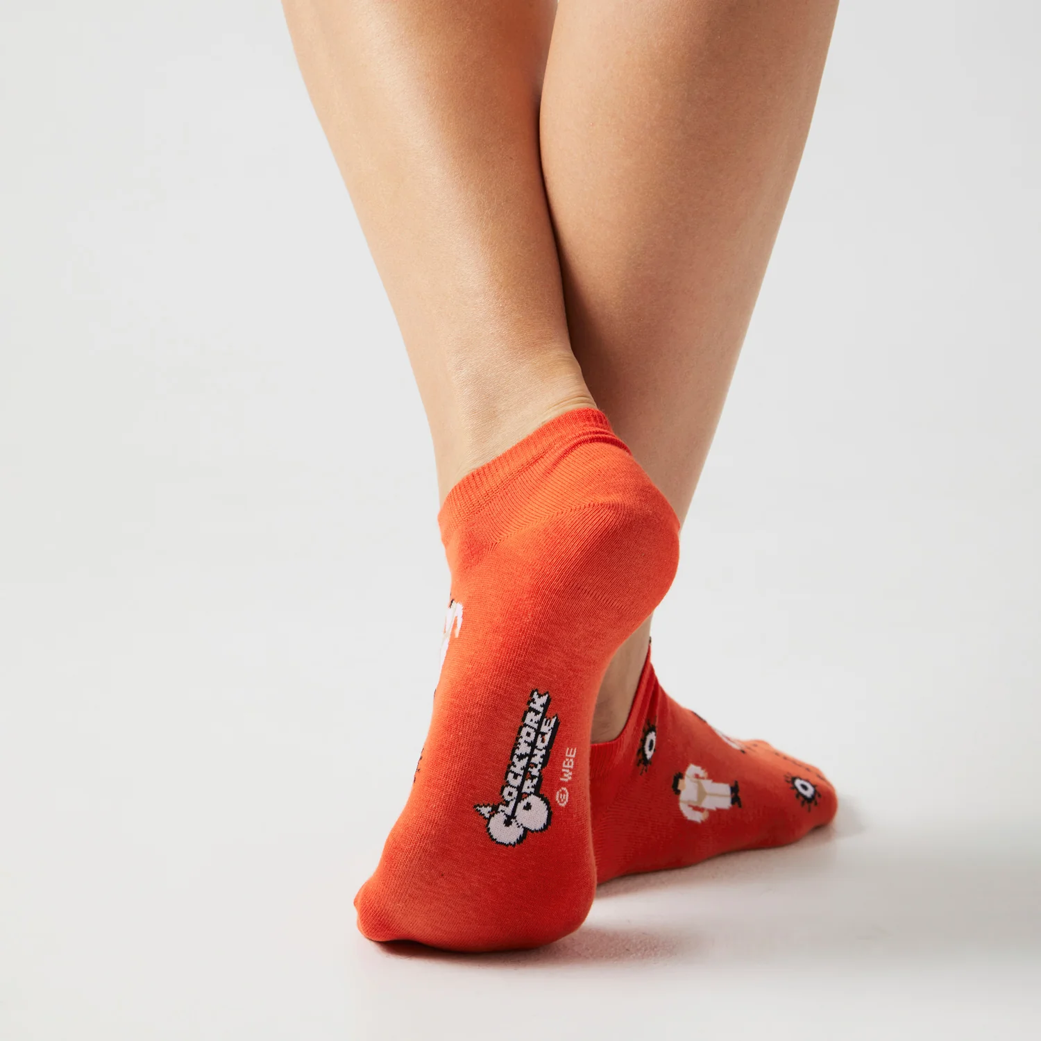 Ankle Clockwork Orange Pattern - Orange - Image 3