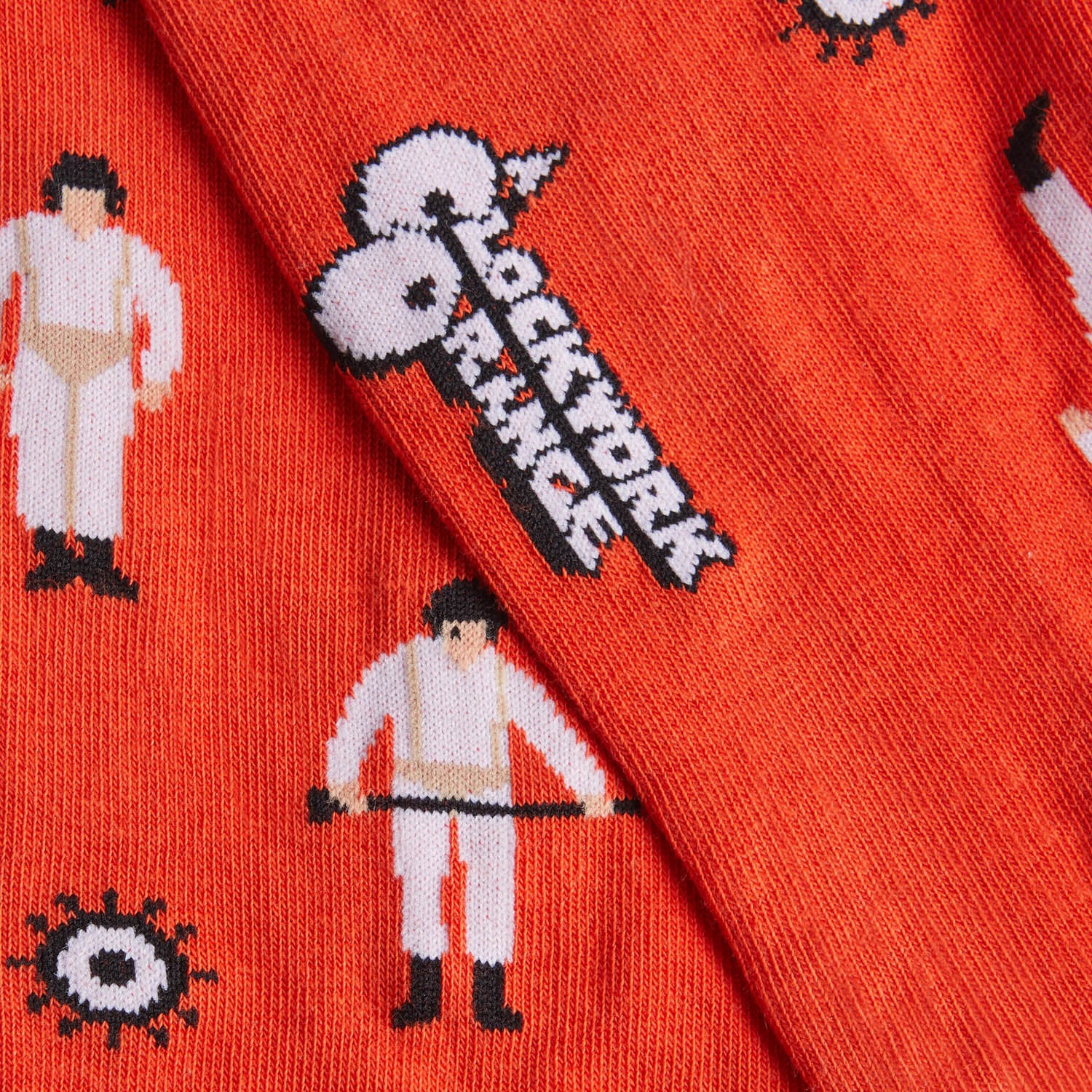 Ankle Clockwork Orange Pattern - Orange - Image 4