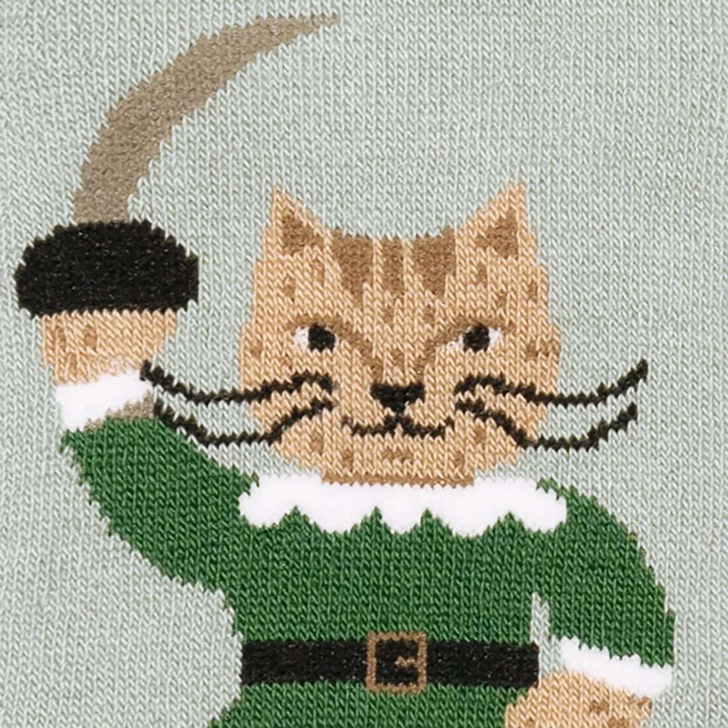 Kids Puss in Boots - Light Green - Image 4